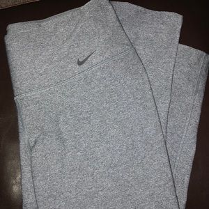 Nike DriFit Gray Cropped Leggings